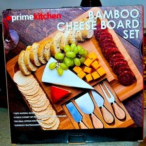 🧀 SALE 🧀 Prime Kitchen Bamboo Cheese / Charcuterie Board